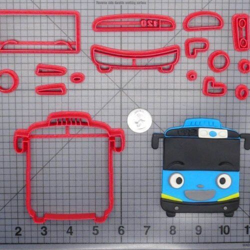 Tayo the Little Bus 266-F431 Cookie Cutter Set