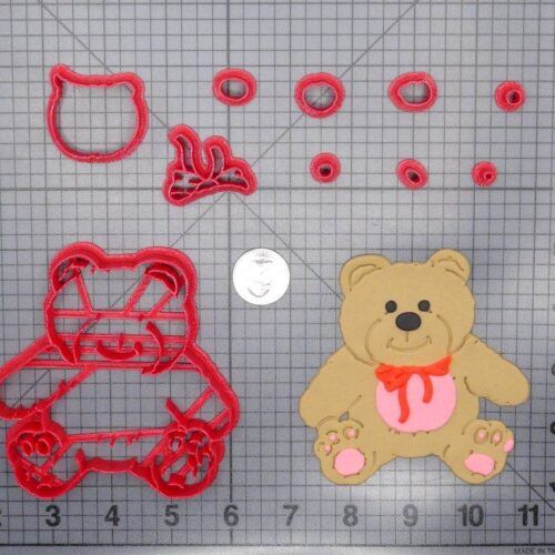 Teddy Bear 266-E033 Cookie Cutter Set