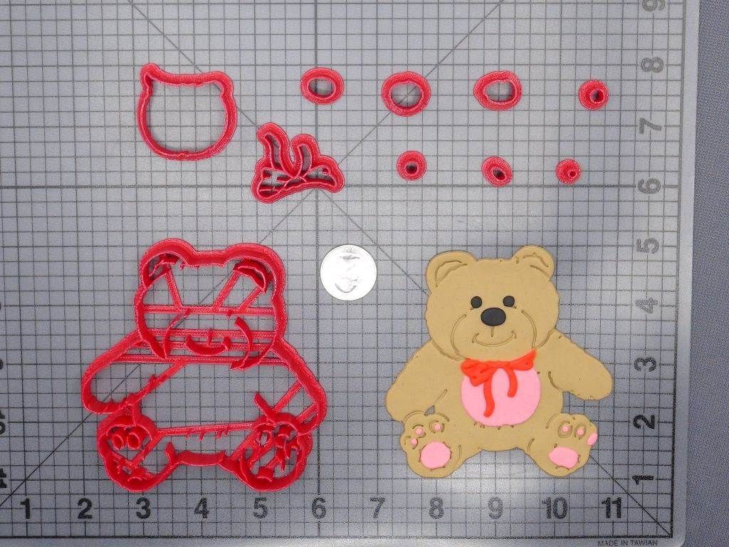 Teddy Bear 266-E033 Cookie Cutter Set