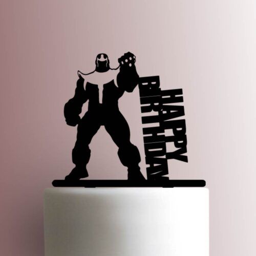 Thanos Happy Birthday 225-A767 Cake Topper
