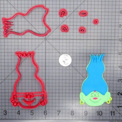 Trolls - Cybil Head 266-F482 Cookie Cutter Set