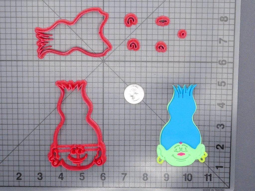 Trolls - Cybil Head 266-F482 Cookie Cutter Set