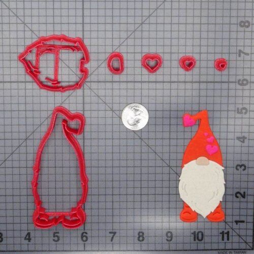Valentines Day - Gnome 266-G490 Cookie Cutter Set