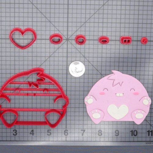 Valentines Day - Monster 266-G448 Cookie Cutter Set