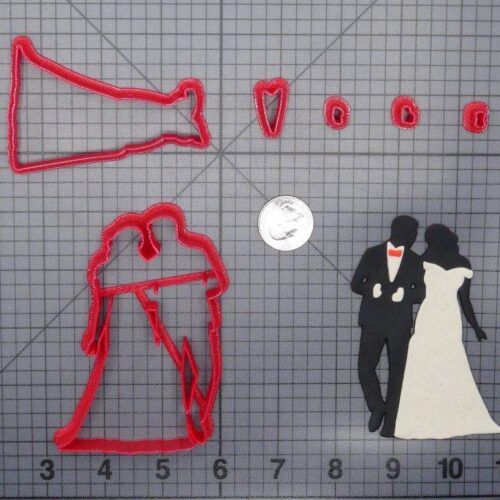 Wedding Couple 266-G491 Cookie Cutter Set