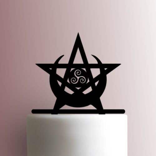 Wiccan Symbols 225-A798 Cake Topper