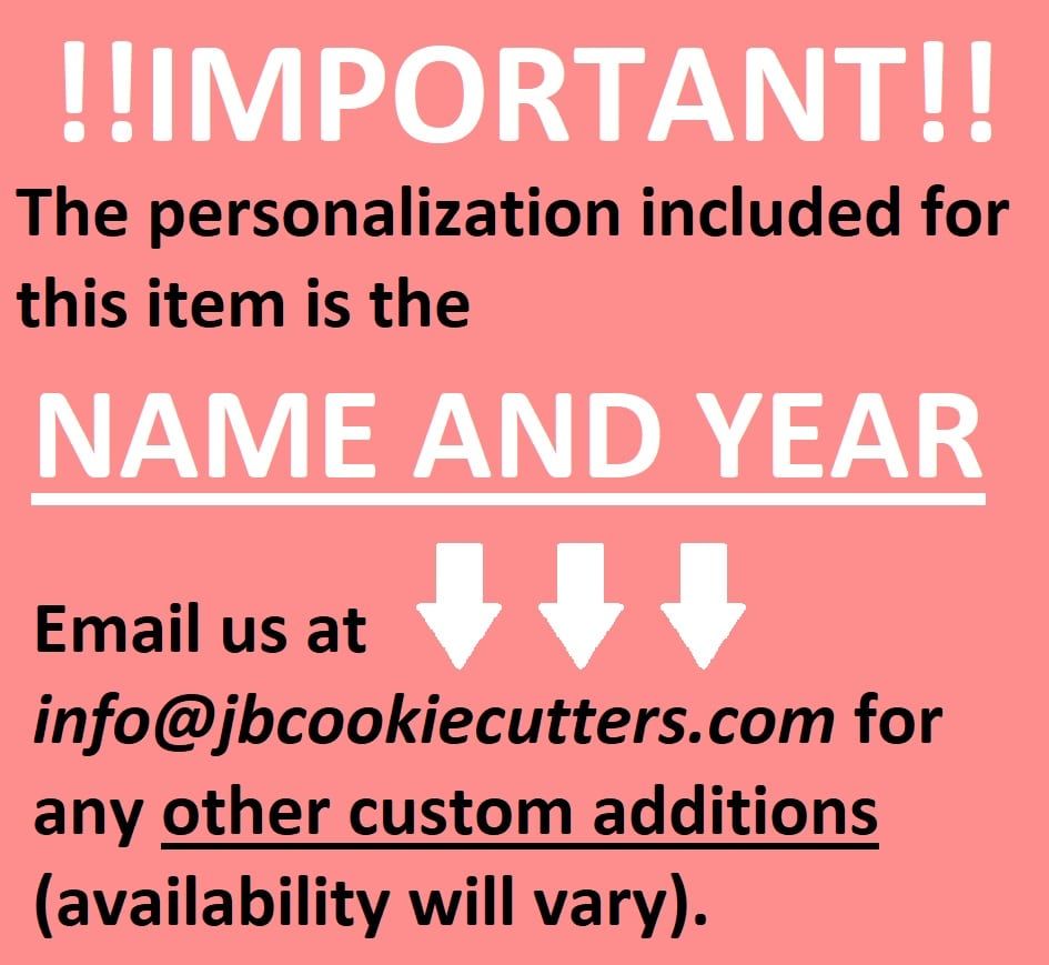 Custom In Loving Memory Name Years 225-B554 Cake Topper - Image 3