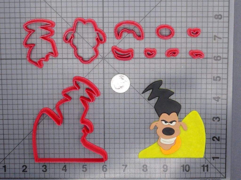 A Goofy Movie - Powerline 266-G315 Cookie Cutter Set