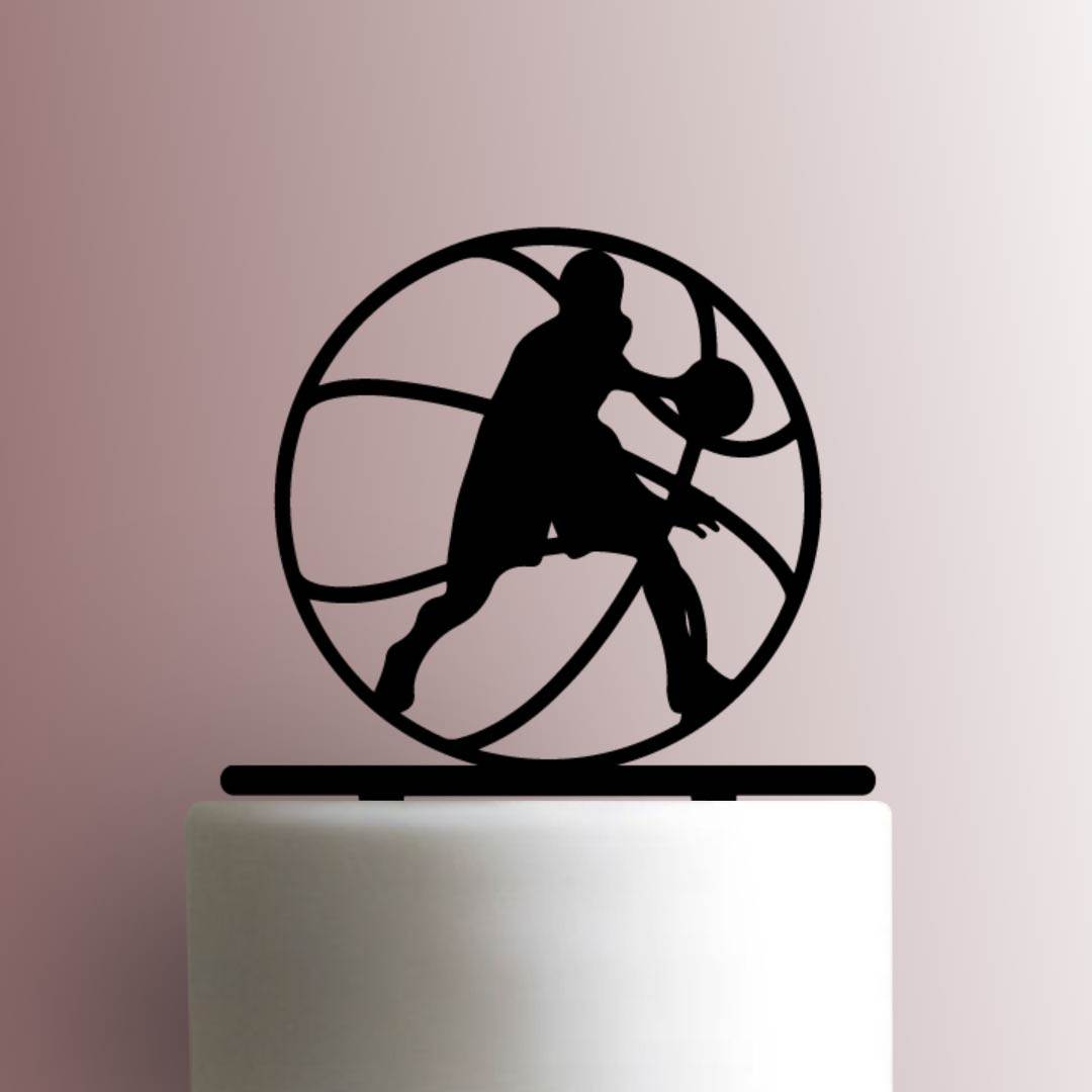 Basketball Player 225-A843 Cake Topper