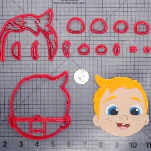 CoComelon - Nico Head 266-G316 Cookie Cutter Set