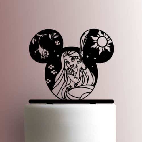 Disney Ears Cameo - Tangled 225-A838 Cake Topper