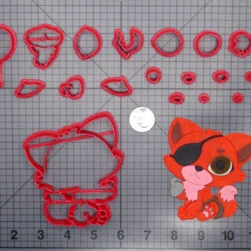 Five Nights at Freddys - Foxy Cute Body 266-E863 Cookie Cutter Set