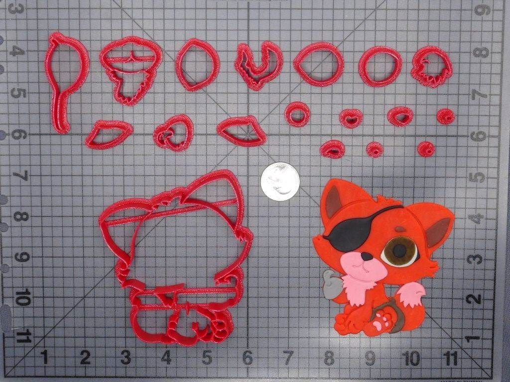 Five Nights at Freddys - Foxy Cute Body 266-E863 Cookie Cutter Set
