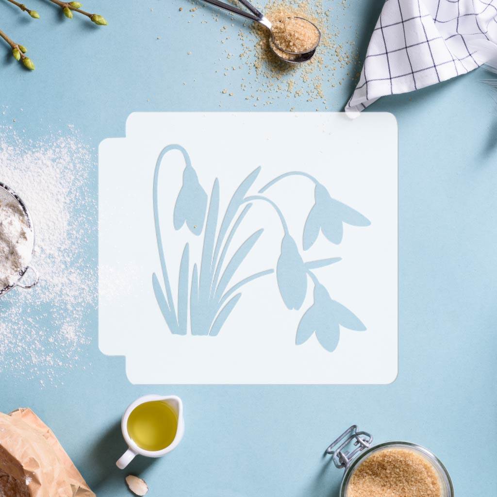 Flowers 783-F569 Stencil
