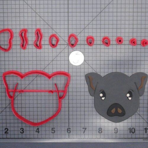 Fruits Basket - Kagura Boar Head 266-G330 Cookie Cutter Set