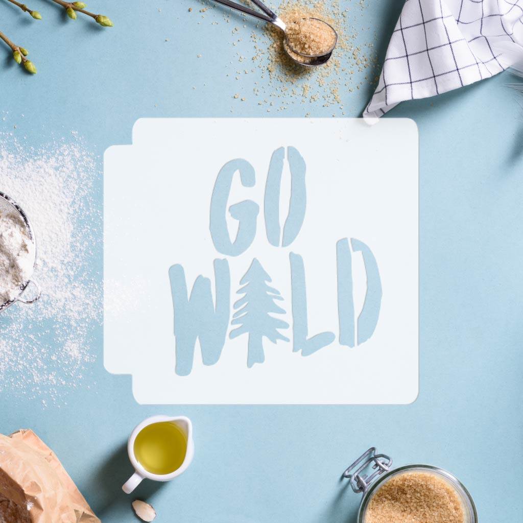 Go Wild 783-F808 Stencil