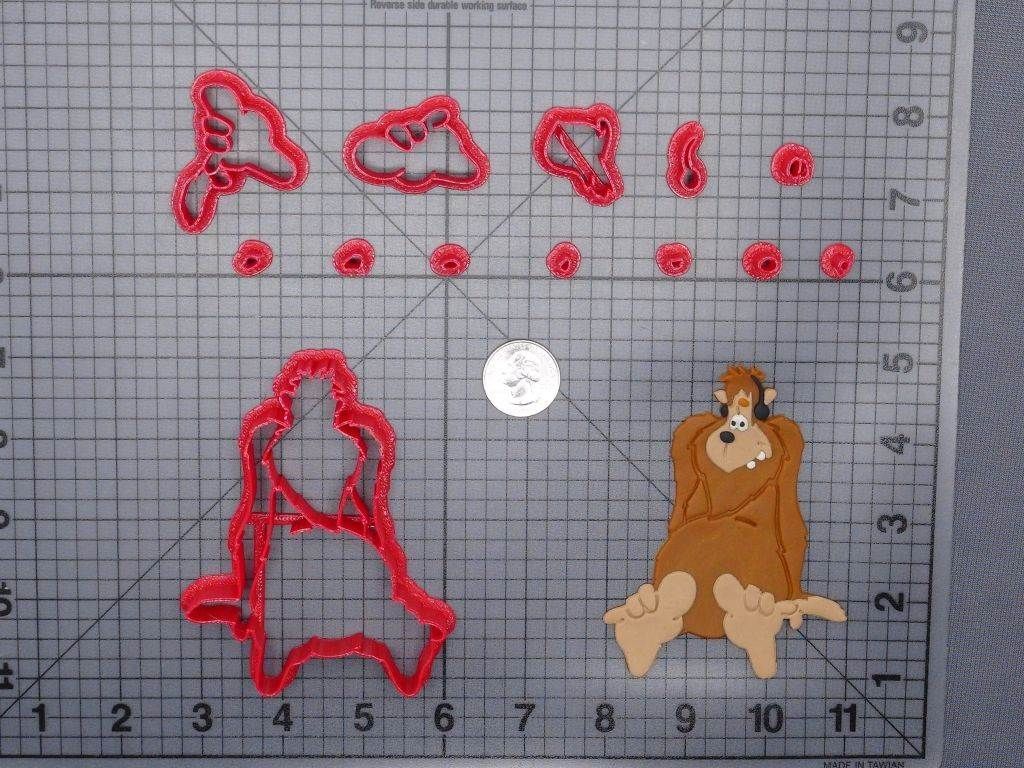 Goofy Movie - Bigfoot 266-G248 Cookie Cutter Set