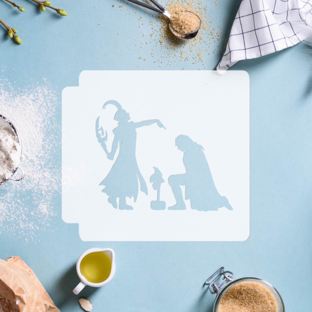 Loki and Thor 783-F894 Stencil