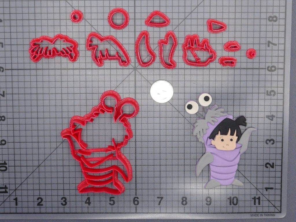 Monsters Inc - Boo Monster Body 266-G341 Cookie Cutter Set