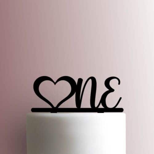 One Love 225-A894 Cake Topper