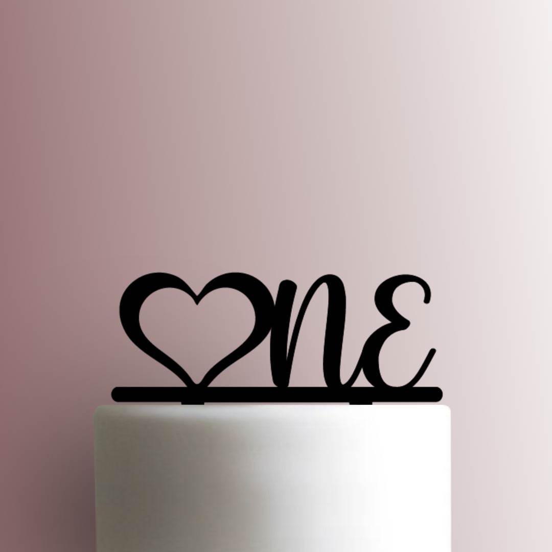 One Love 225-A894 Cake Topper