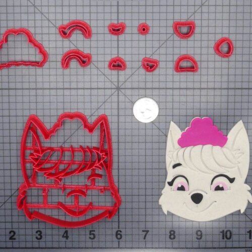 Paw Patrol - Sweetie Dog Head 266-G280 Cookie Cutter Set