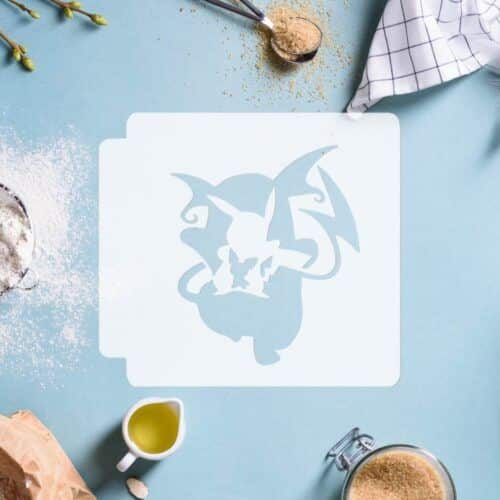 Pokemon - Pikachu Evolution Cameo 783-F326 Stencil