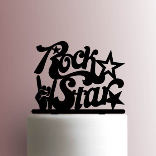 Rock Star 225-A902 Cake Topper