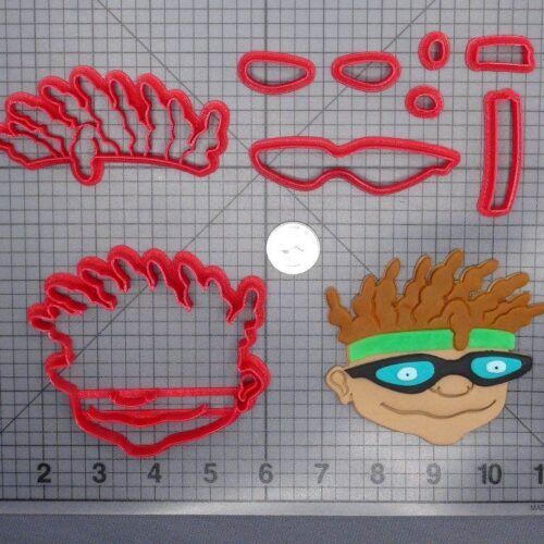 Rocket Power - Otto Head 266-G308 Cookie Cutter Set