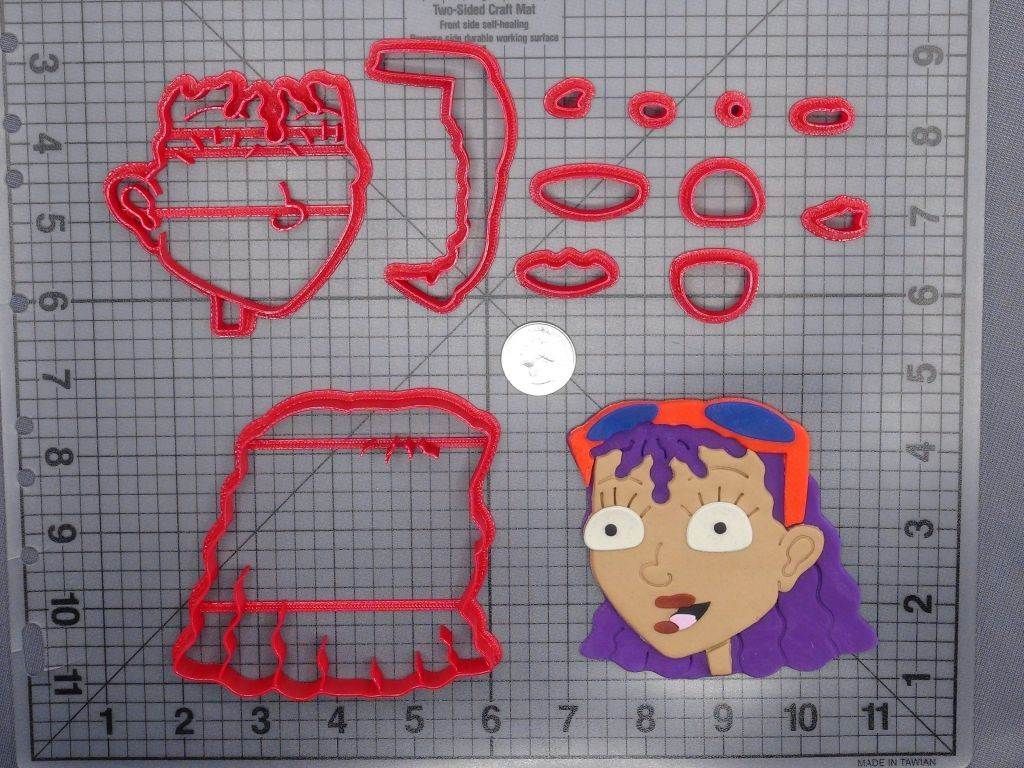 Rocket Power - Reggie Head 266-G309 Cookie Cutter Set