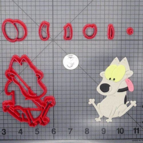 Rockos Modern Life - Spunky Dog Body 266-G262 Cookie Cutter Set