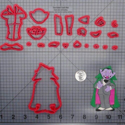Sesame Street - Count Von Count Body 266-G264 Cookie Cutter Set