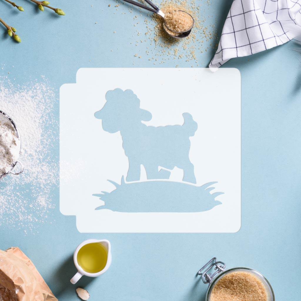 Sheep Body 783-F474 Stencil