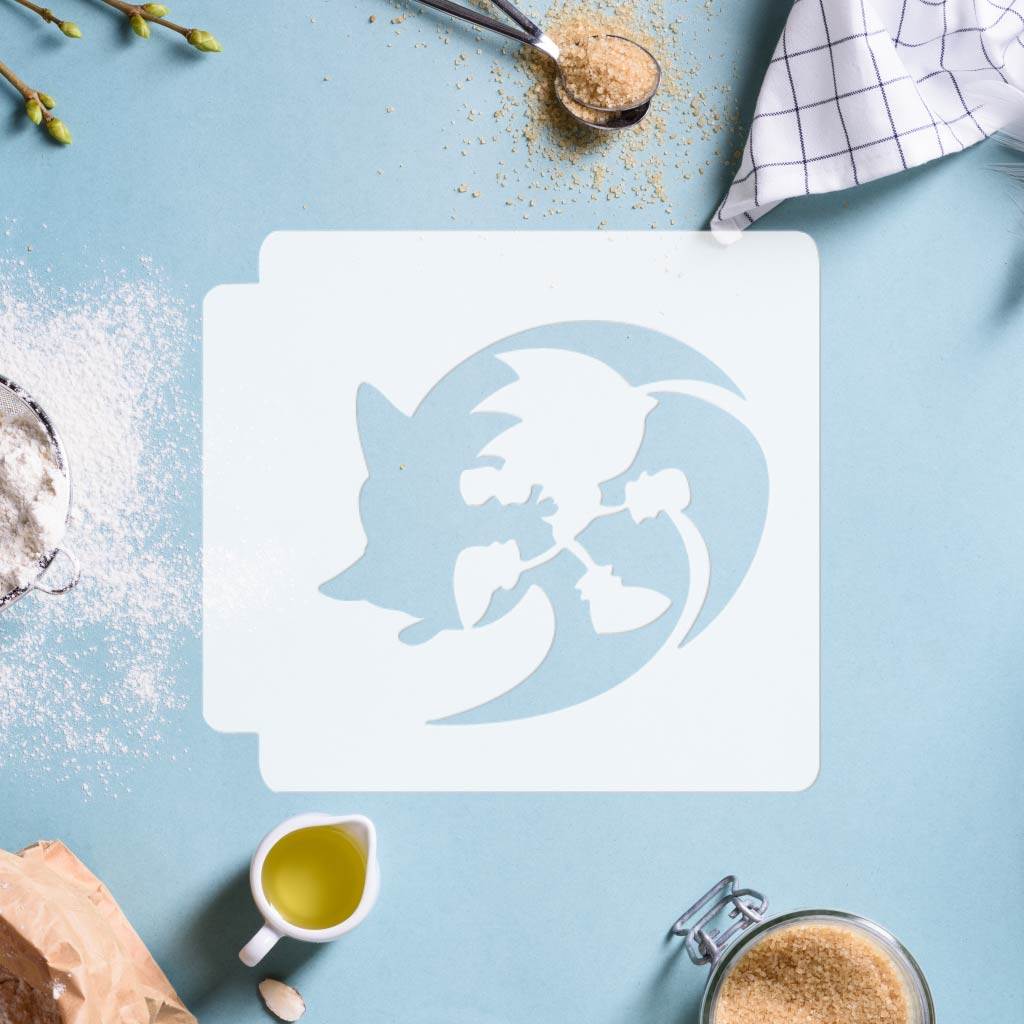 Sonic the Hedgehog Cameo 783-F327 Stencil