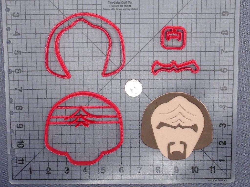 Star Trek - Worf Head 266-G337 Cookie Cutter Set