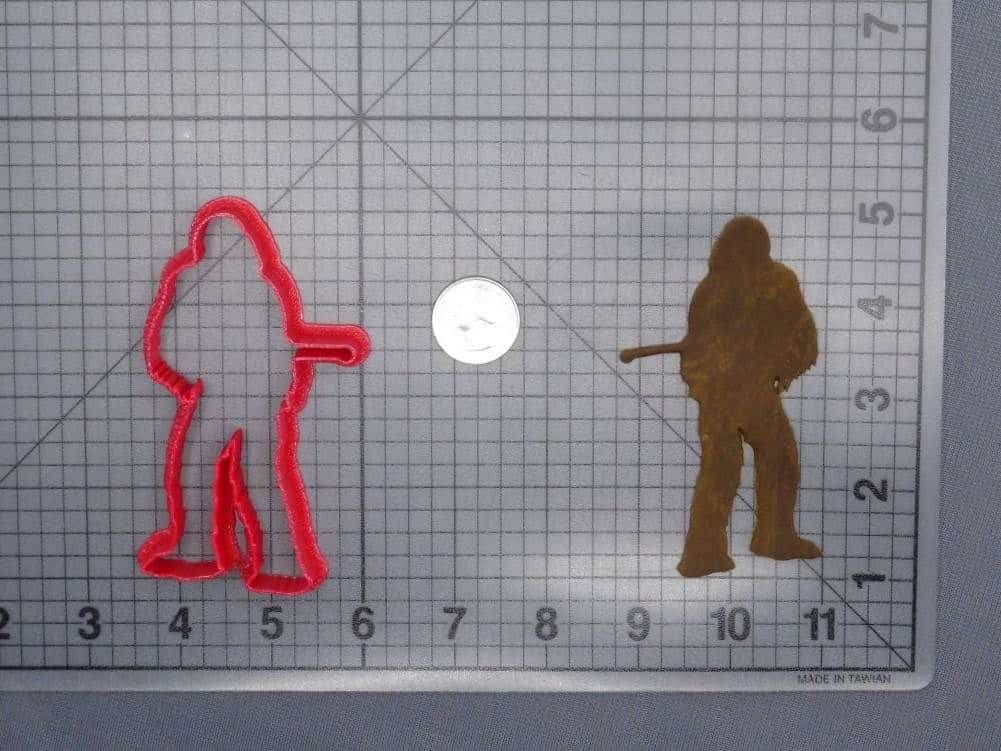 Star Wars - Chewbacca Body 266-G291 Cookie Cutter Silhouette