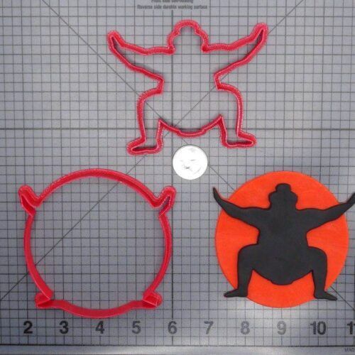 Sumo Wrestler 266-G304 Cookie Cutter Set