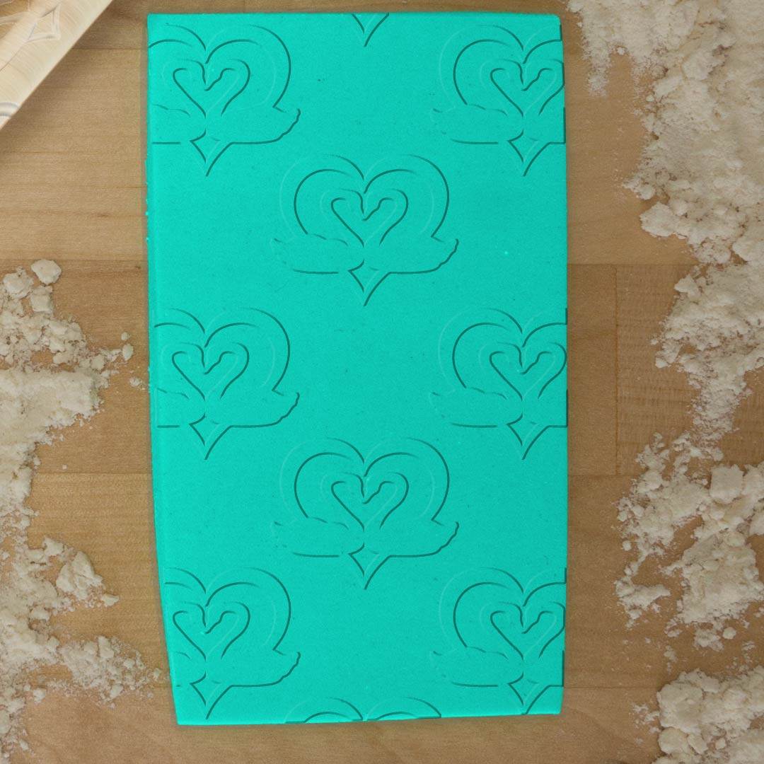 Swan Heart 765-724 Rolling Pin