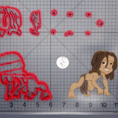 Tarzan Kid Body 266-G306 Cookie Cutter Set