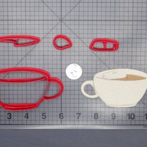 Tea Cup 266-G961 Cookie Cutter Set