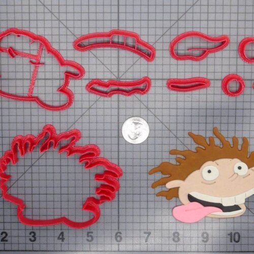 The Wild Thornberrys - Donnie Head 266-G313 Cookie Cutter Set
