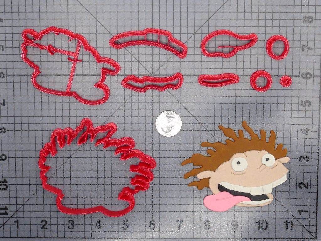 The Wild Thornberrys - Donnie Head 266-G313 Cookie Cutter Set