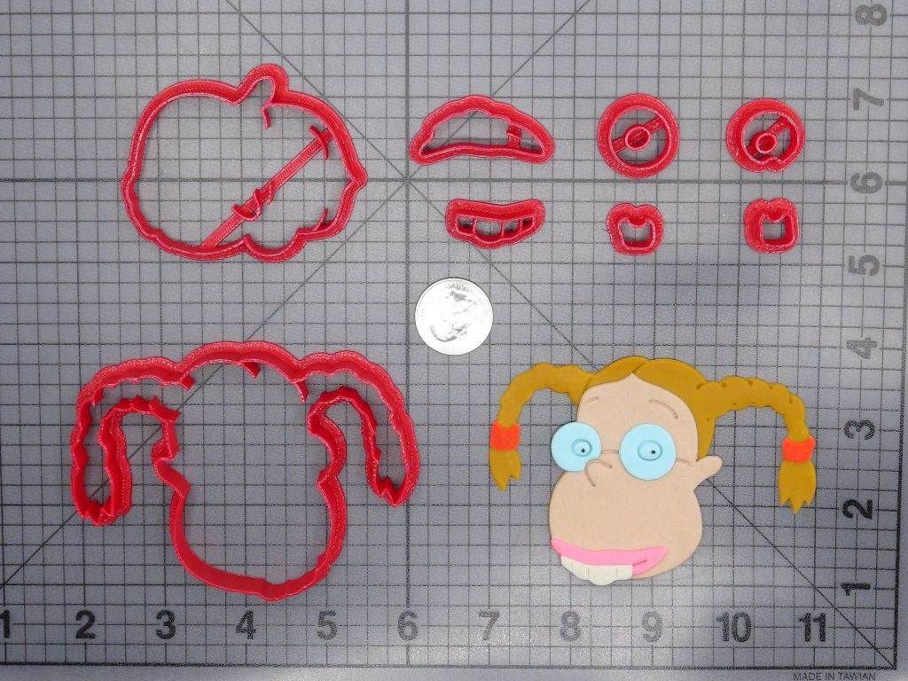The Wild Thornberrys - Eliza Head 266-G312 Cookie Cutter Set