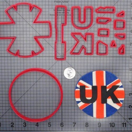 United Kingdom UK 266-G302 Cookie Cutter Set