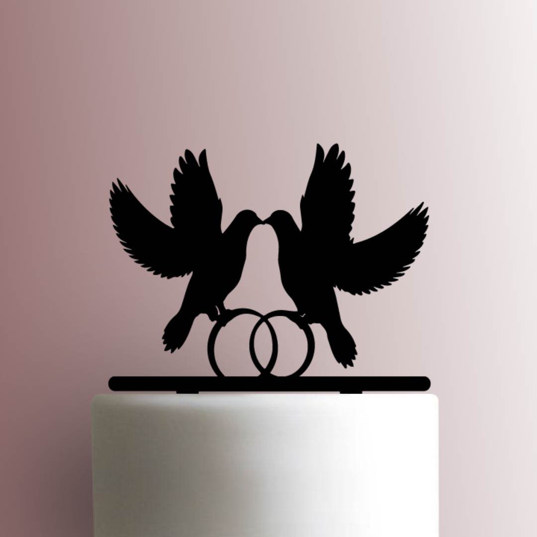 Wedding Doves Birds 225-A866 Cake Topper