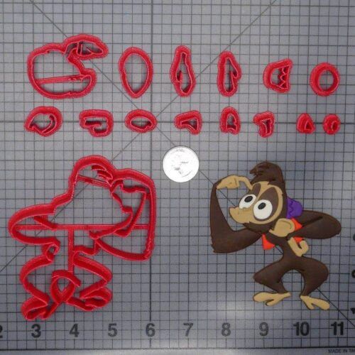 Aladdin - Abu Monkey Body 266-G441 Cookie Cutter Set