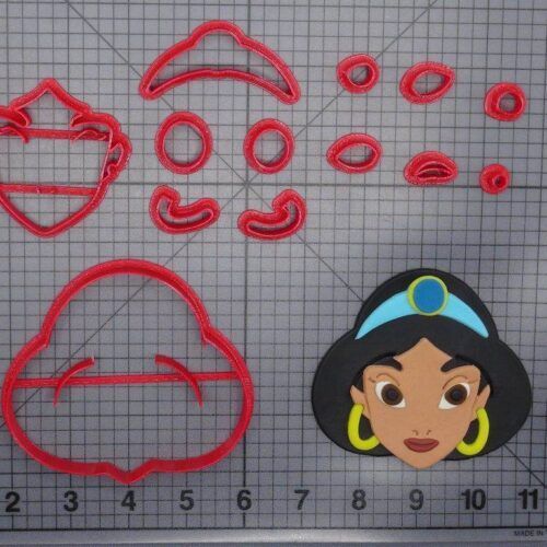 Aladdin - Jasmine Head 266-G578 Cookie Cutter Set