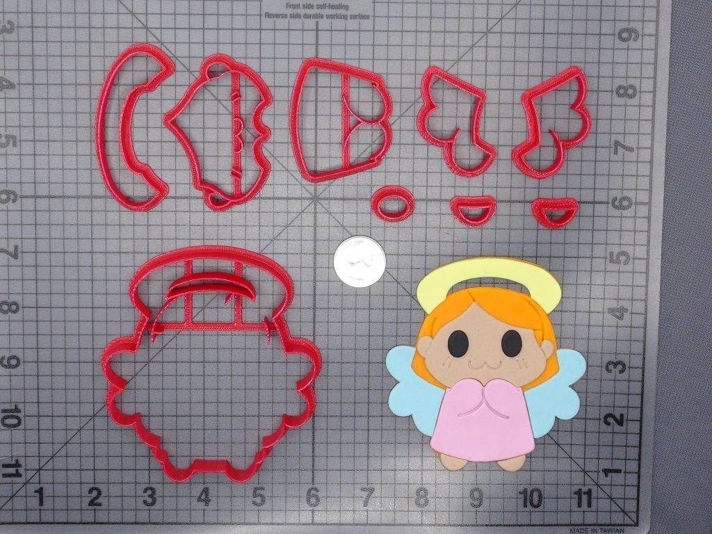Angel 266-G349 Cookie Cutter Set