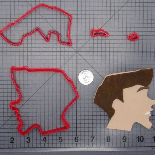 Atlantis - Milo Head 266-G547 Cookie Cutter Set