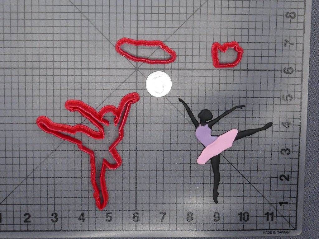 Ballerina 266-G519 Cookie Cutter Set